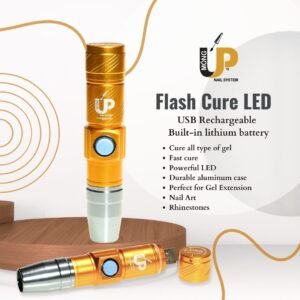 MU Flash Cure LED Gold – Rechargeable