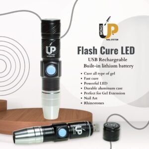 MU Flash Cure LED Black – Rechargeable