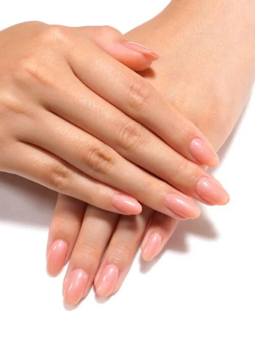 Gel Overlay Manicure on Natural nails