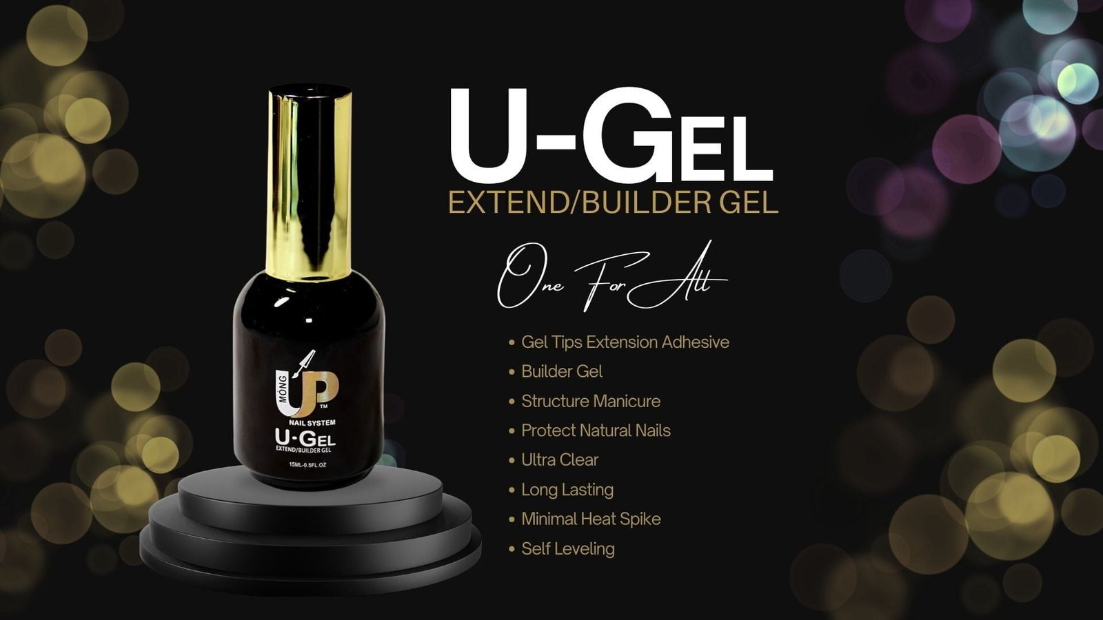 U-Gel – Ultimate Nail Adhesive and Builder Gel